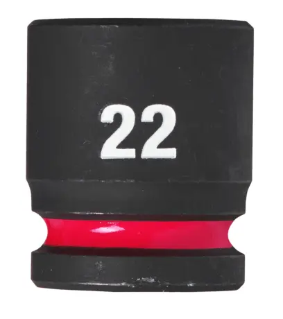 Nástrčná hlavice 1/2" Milwaukee Shockwave™ Impact Duty 22 mm, rázová, krátká (MI4932480316)